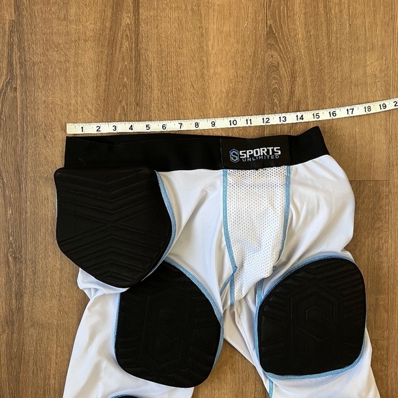 S Sports Unlimited 7 Pad Football Girdle Sz Adult XL - Picture 10 of 12